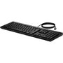 HP 125 Teclado con cable USB, Español, Negro